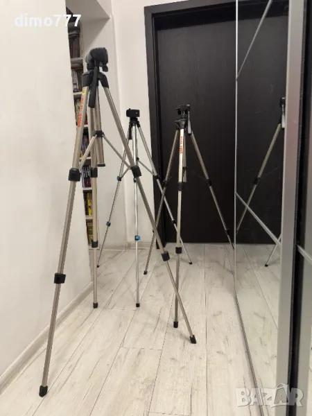 Професионални стативи трипод за видео фотография Slik U8000 Slik U6000, снимка 1