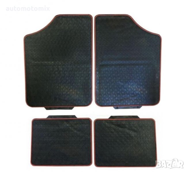 ГУМЕНИ УНИВЕРСАЛНИ СТЕЛКИ 4БР.- С ЧЕРВЕН КАНТ,2015, снимка 1