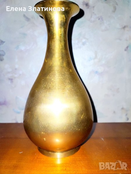 Месингова ваза, снимка 1