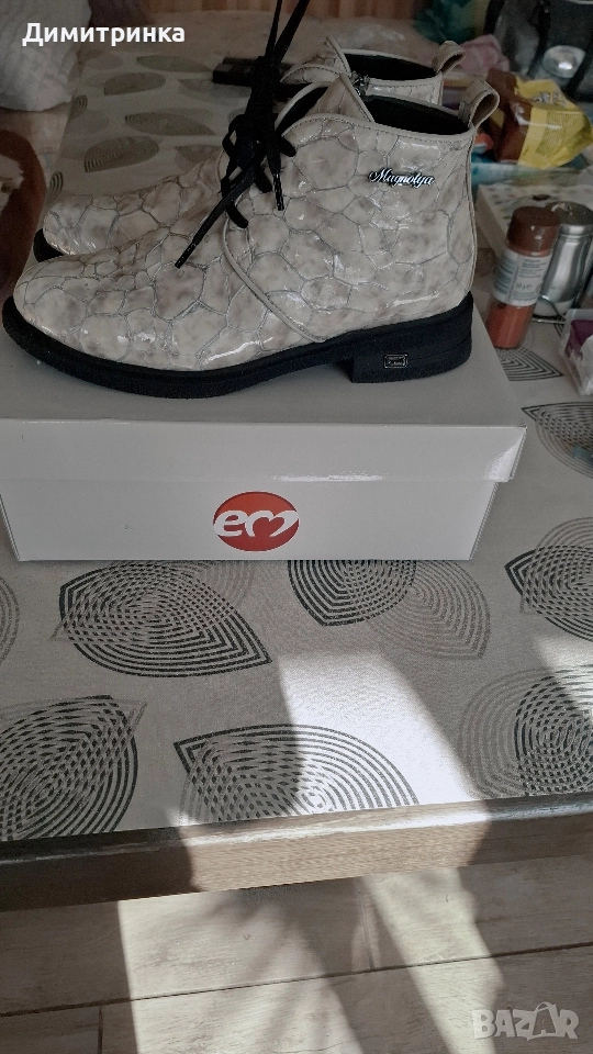 Дамски боти ест.кожа, снимка 1