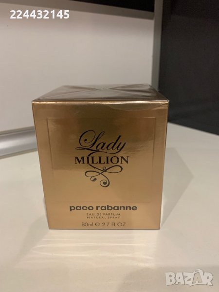 Paco Rabanne Lady Million 100мл ЕДП, снимка 1