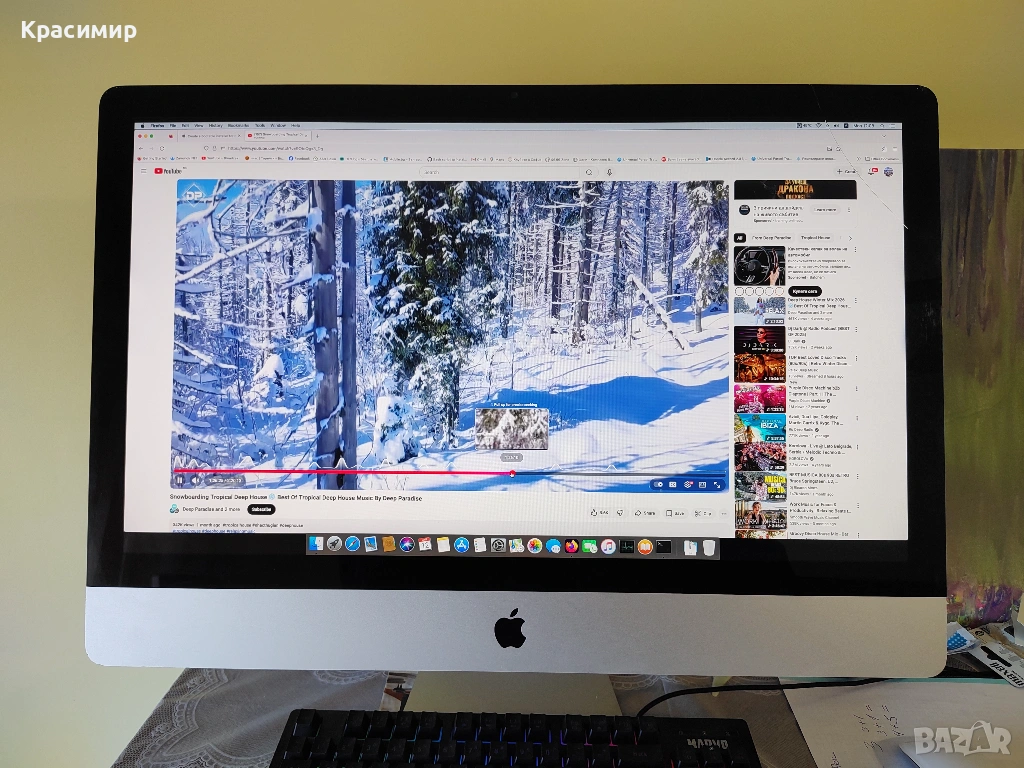 Apple iMac 27 inch Quad HD IPS , снимка 1