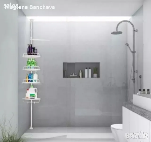 Етажерка за баня – ъглова, снимка 1