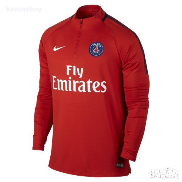 Nike Paris Saint-Germain 17/18 Dri-FIT - страхотна мъжка блуза , снимка 1