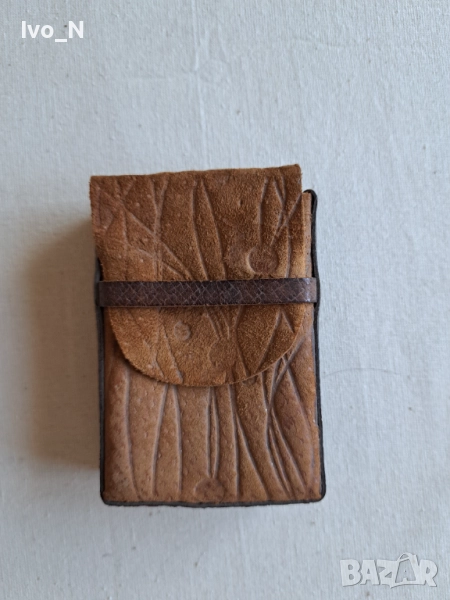Кожен калъф / табакера за цигари., снимка 1