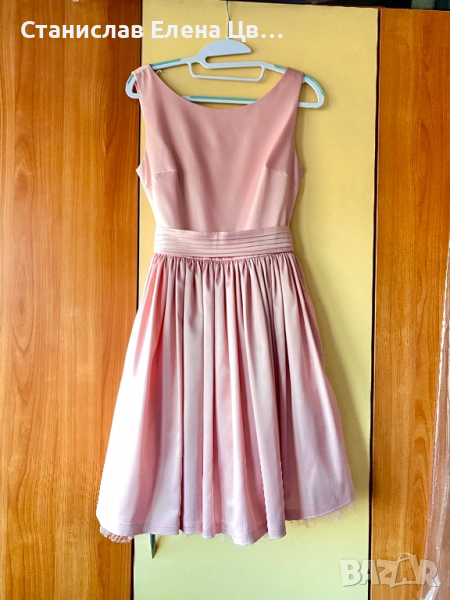 Официална розова рокля Junona, снимка 1