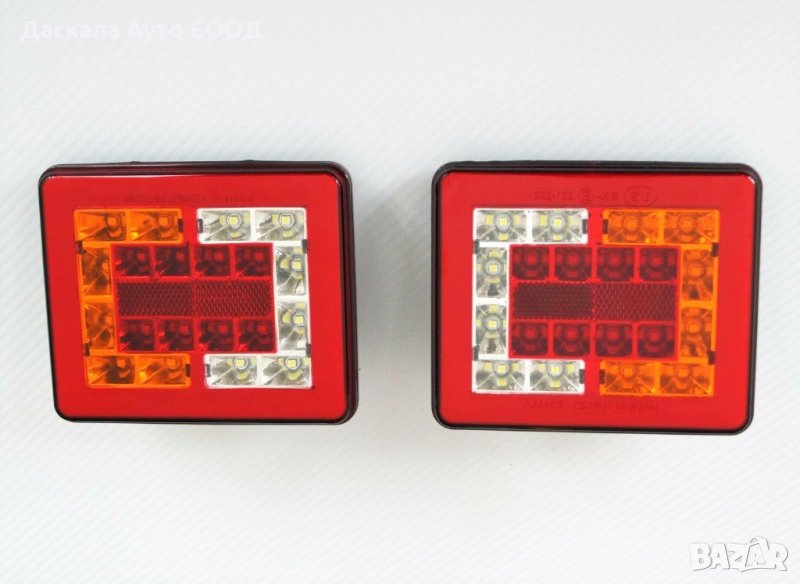 1 бр. Правоъгълни ЛЕД LED Неон стопoве стоп 24V , снимка 1