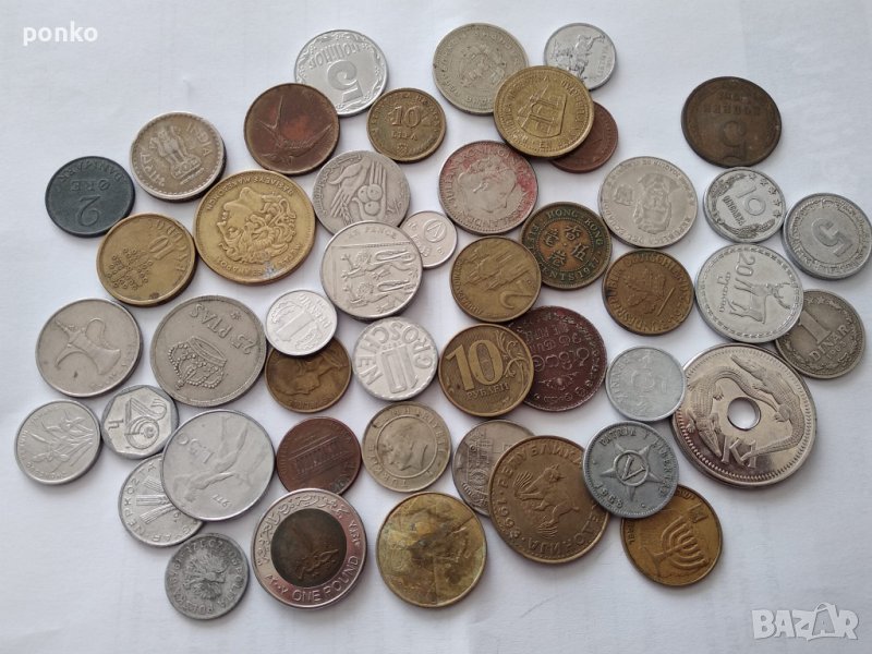 50 монети от 50 държави , снимка 1