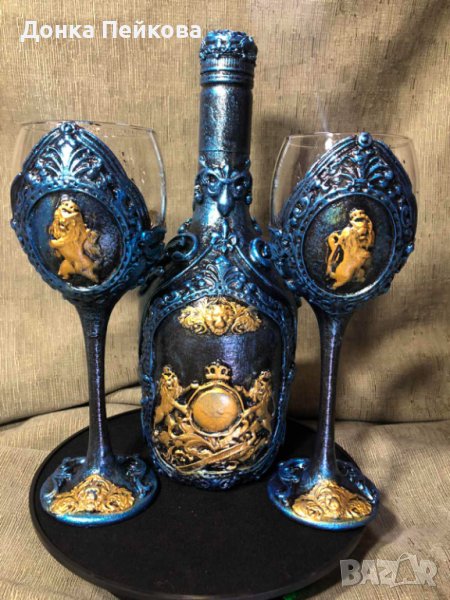 Ръчно изработен сервиз от 3 части, снимка 1