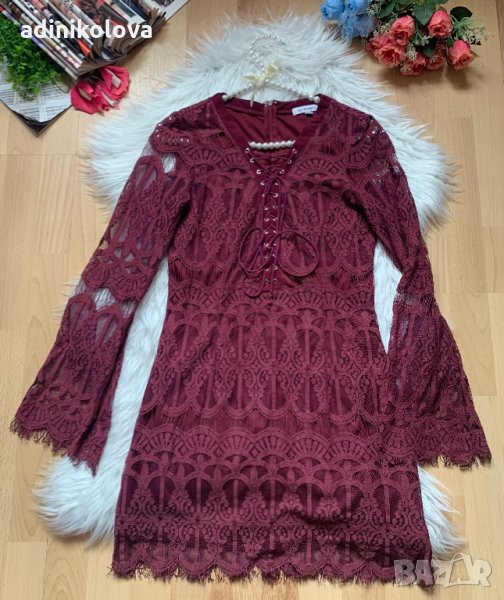 Дантелена рокля, снимка 1