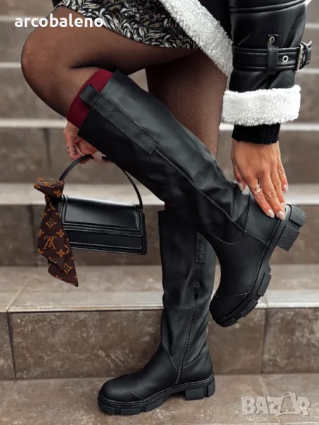 Дамски ботуши WINTRFRIZZ с маншети, 2цвята , снимка 1