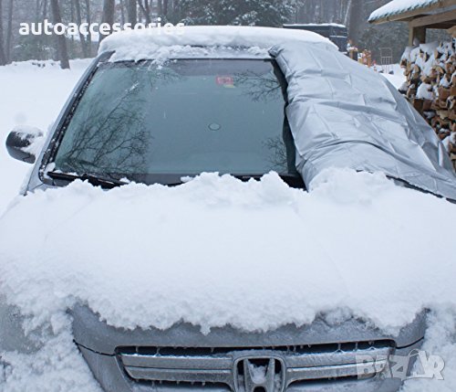 3000049197 Сенник Термо защита за автомобил за челно стъкло Amio 175/90см подходящ за зима и лято, снимка 1