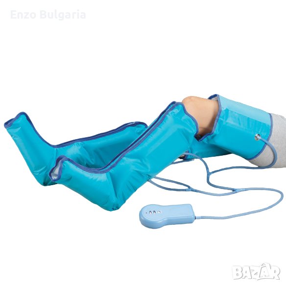 Пресотерапия лимфен дренаж масаж на краката LIMFA-2-BLUE, снимка 1