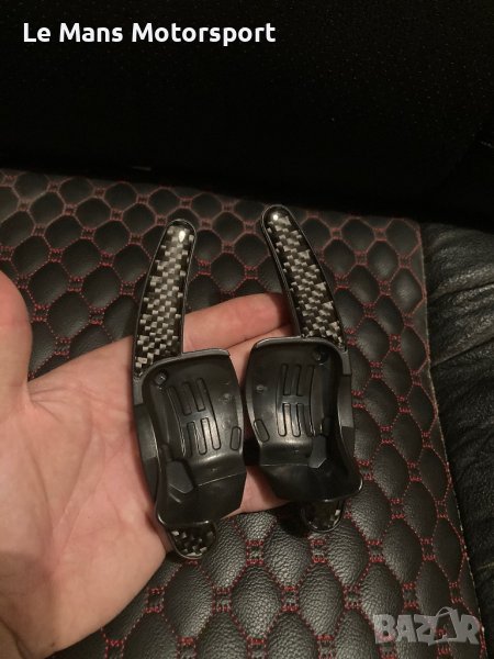Карбонови пера за волан Vw DSG golf gti, снимка 1
