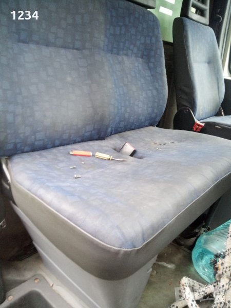 Двойна седалка за iveco daily, снимка 1