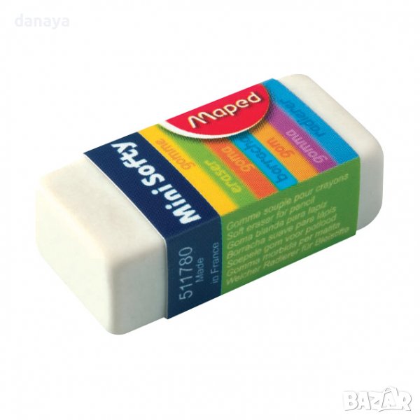 3010 Ученическа гумичка Maped Softy, снимка 1