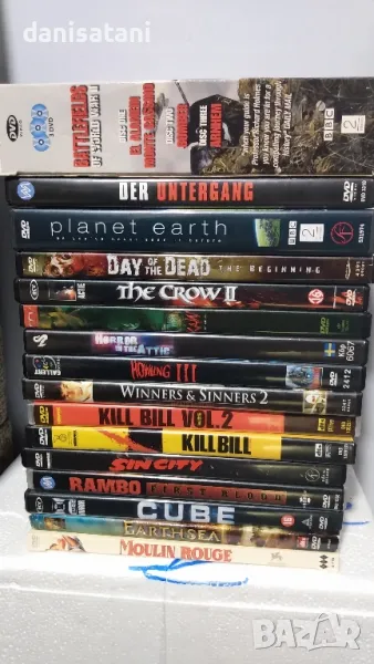 Филми на DvD без бг. субтитри и аудио, снимка 1