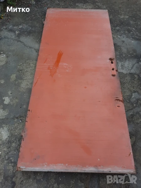 Метална врата без каса, снимка 1