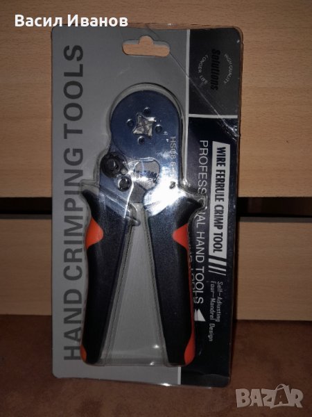 Инструмент за кримпване на кабелни накрайници до 10 mm2, снимка 1