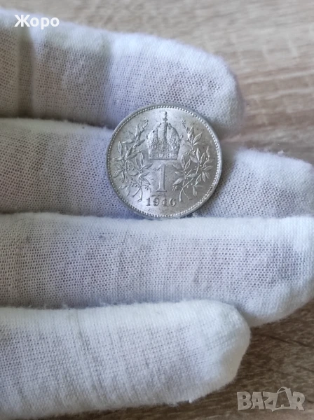 1 крона 1916 година Австрия , снимка 1