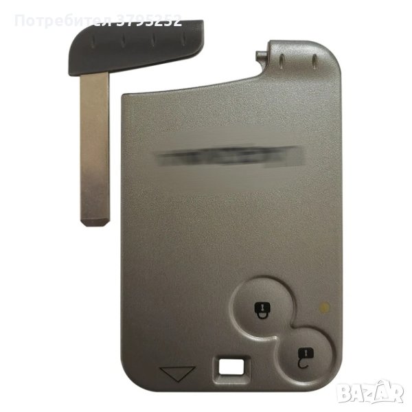 Обучение + Карта Ключ за Рено / Renault Espace 3, Laguna 2, Vel Satis, снимка 1