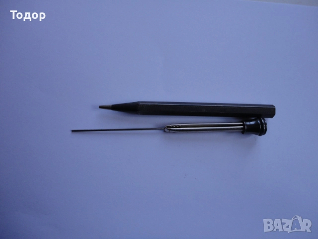 Старинен немски  сребърен механичен молив AEG, снимка 5 - Антикварни и старинни предмети - 52834583