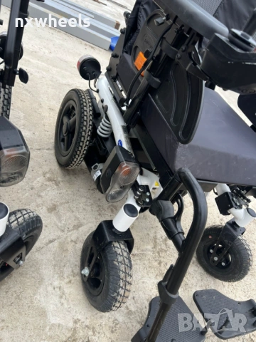 Акумулаторен Инвалиден Стол Invacare Bora за трудно подвижни, снимка 7 - Инвалидни колички - 53245525