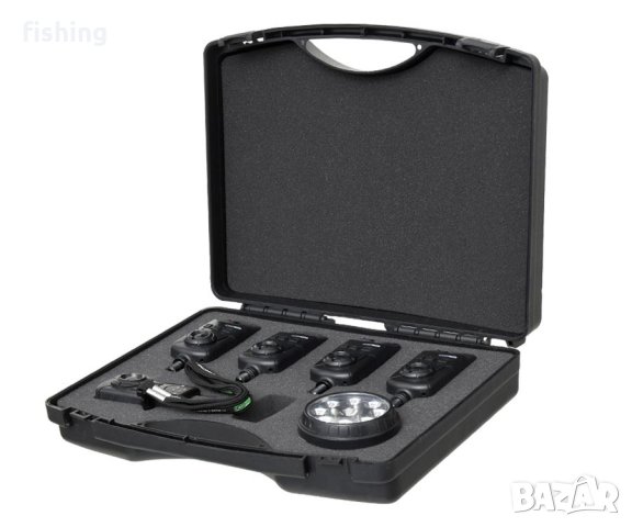 ТОП ПРОДУКТ СИГНАЛИЗАТОРИ Carp Pro Hastam 3+1/4+1 с лампа, снимка 2 - Екипировка - 33422776