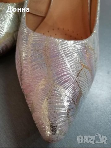 Дамски обувки хамелион естествена кожа , снимка 4 - Дамски елегантни обувки - 28178722
