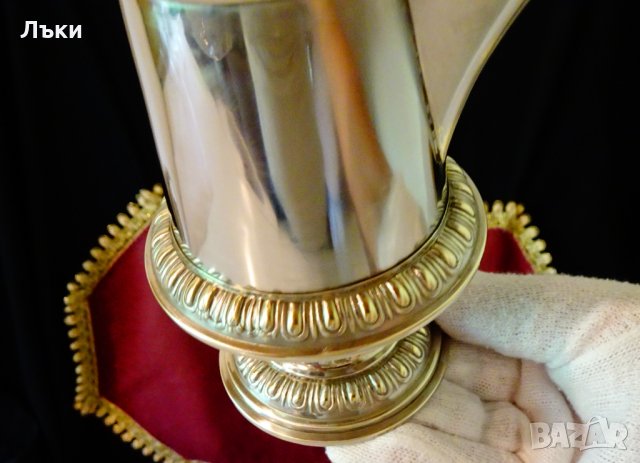 Шведска посребрена кана за ракия Gust.Eriksson. , снимка 4 - Антикварни и старинни предмети - 33339496