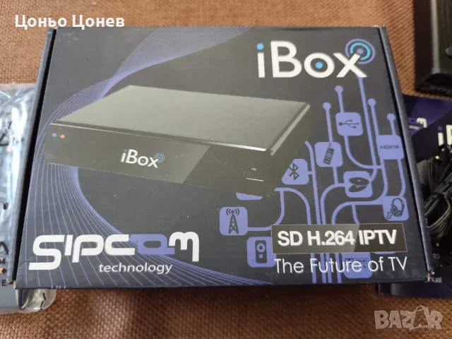 TV box "iBox SIPCOM"-смарт ТВ приемник