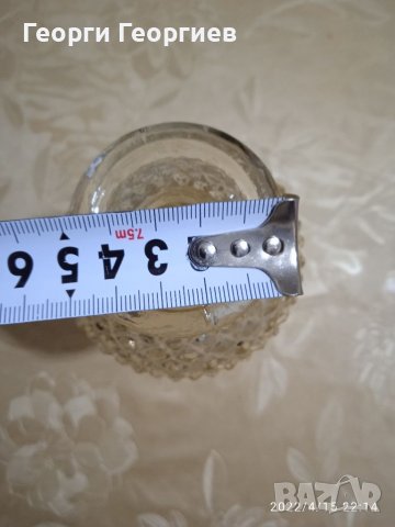 Стари стъклени неща , снимка 10 - Аксесоари за кухня - 37504163