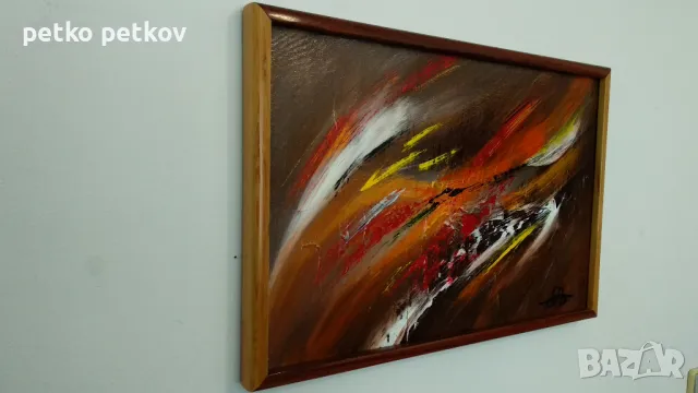 Абстрактна картина Hale, снимка 3 - Картини - 50162819