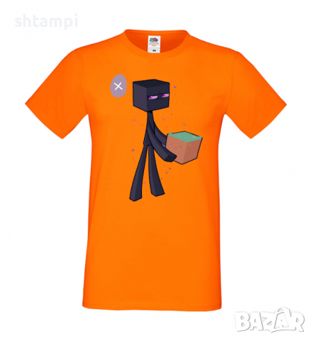 Мъжка тениска Enderman 3, майнкрафт Minecraft,Игра,Забавление,подарък,Изненада,Рожден Ден., снимка 12 - Тениски - 36494782