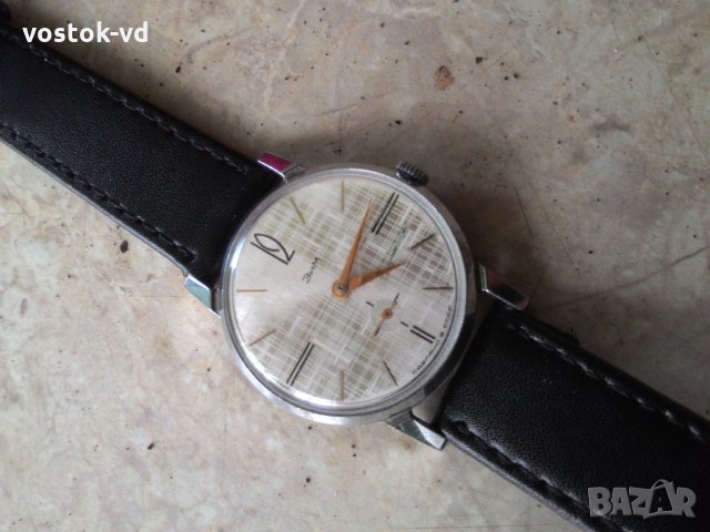 ЗИМ РУСКИ МЕХАНИЧЕН ЧАСОВНИК  РАБОТЕЩ, снимка 2 - Антикварни и старинни предмети - 28910750