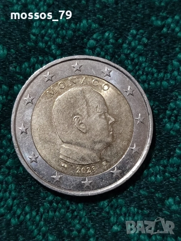 Монета 2€ Монако 2023г, снимка 5 - Нумизматика и бонистика - 52821142