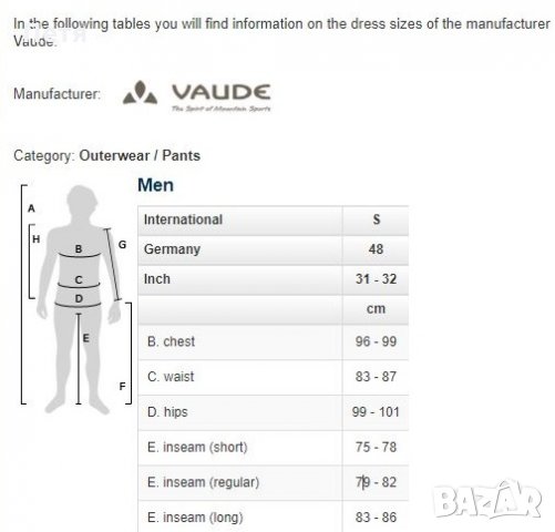 Vaude Fluid Full-Zip Pants / Универсален панталон дъждобран за колоездене Vaude , снимка 18 - Спортна екипировка - 33130616