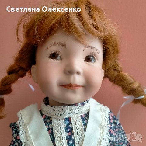 Порцеланова кукла Dianna Effner Jenny II 1993 44 см, снимка 9 - Колекции - 37583501
