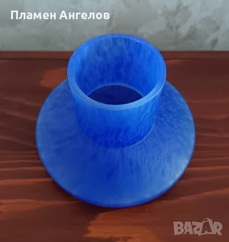 Стъклена ваза и свещник в едно. , снимка 6 - Декорация за дома - 50543753