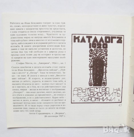 Книга Иван Бояджиев 1894-1981 - Ружа Маринска 1991 г., снимка 4 - Други - 35175517