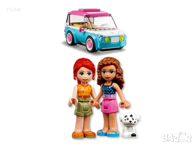НОВИ! LEGO® Friends 41443 Електрическа кола на Olivia, снимка 4 - Конструктори - 40413416