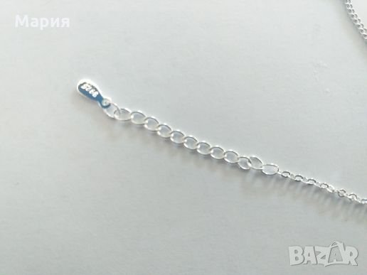 Нежен сребърен комплект, снимка 2 - Бижутерийни комплекти - 26595070