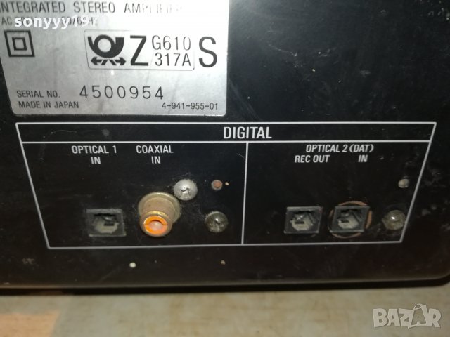 поръчан-SONY TA-F650ESD AMPLIFIER MADE IN JAPAN 0801221320, снимка 16 - Ресийвъри, усилватели, смесителни пултове - 35367472