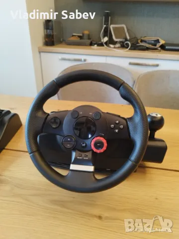 Logitech Driving Force GT – реставриран, обслужен, напълно изправен