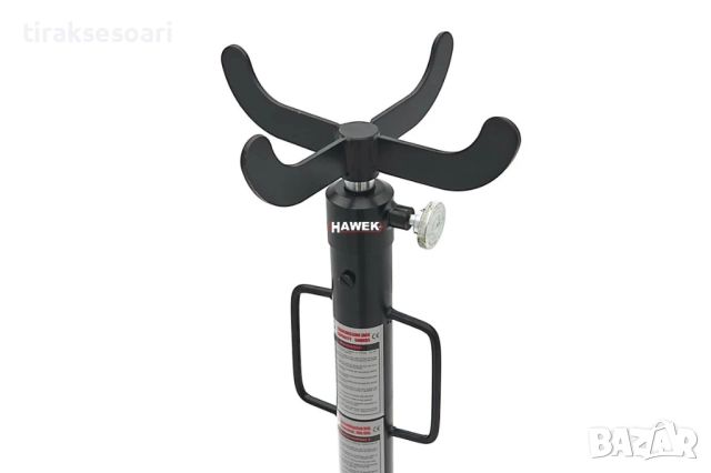 Крик за скоростни кутии HAWEK 0.5 тона + адаптер – професионален трансмисионен крик 111–195 см, снимка 2 - Други инструменти - 51701339