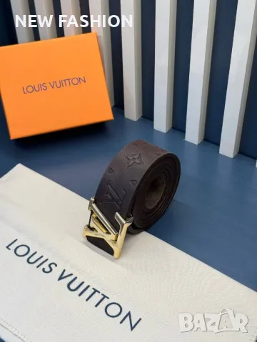 Унисекс Модел Колани - Естествена Кожа ✨ Louis Vuitton , снимка 3 - Колани - 49550991