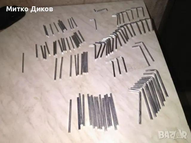 Щестограм и метални пръчки 41бр и 52бр нови