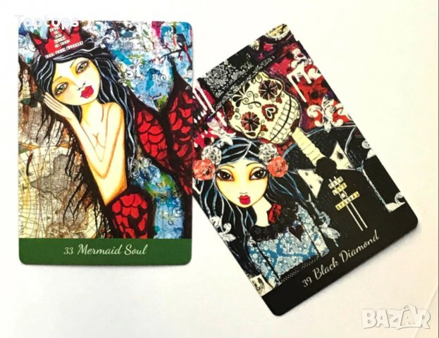 Женски оракули: Foxfire the Kitsune Oracle&Love Your Inner Goddess, снимка 14 - Карти за игра - 36811579