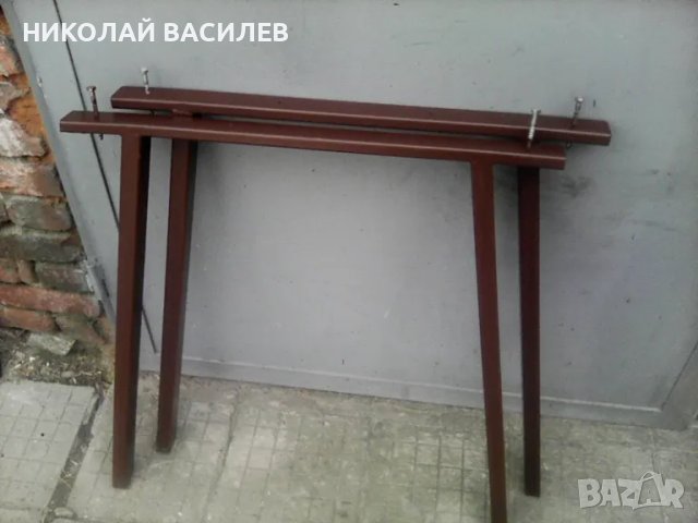 Метални   крака  за  маса  / пейка -   височина  80  см   -  ширина  /  75  см   .   , снимка 3 - Други инструменти - 49914161