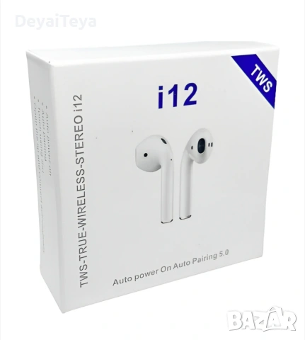 Безжични слушалки TWS i12